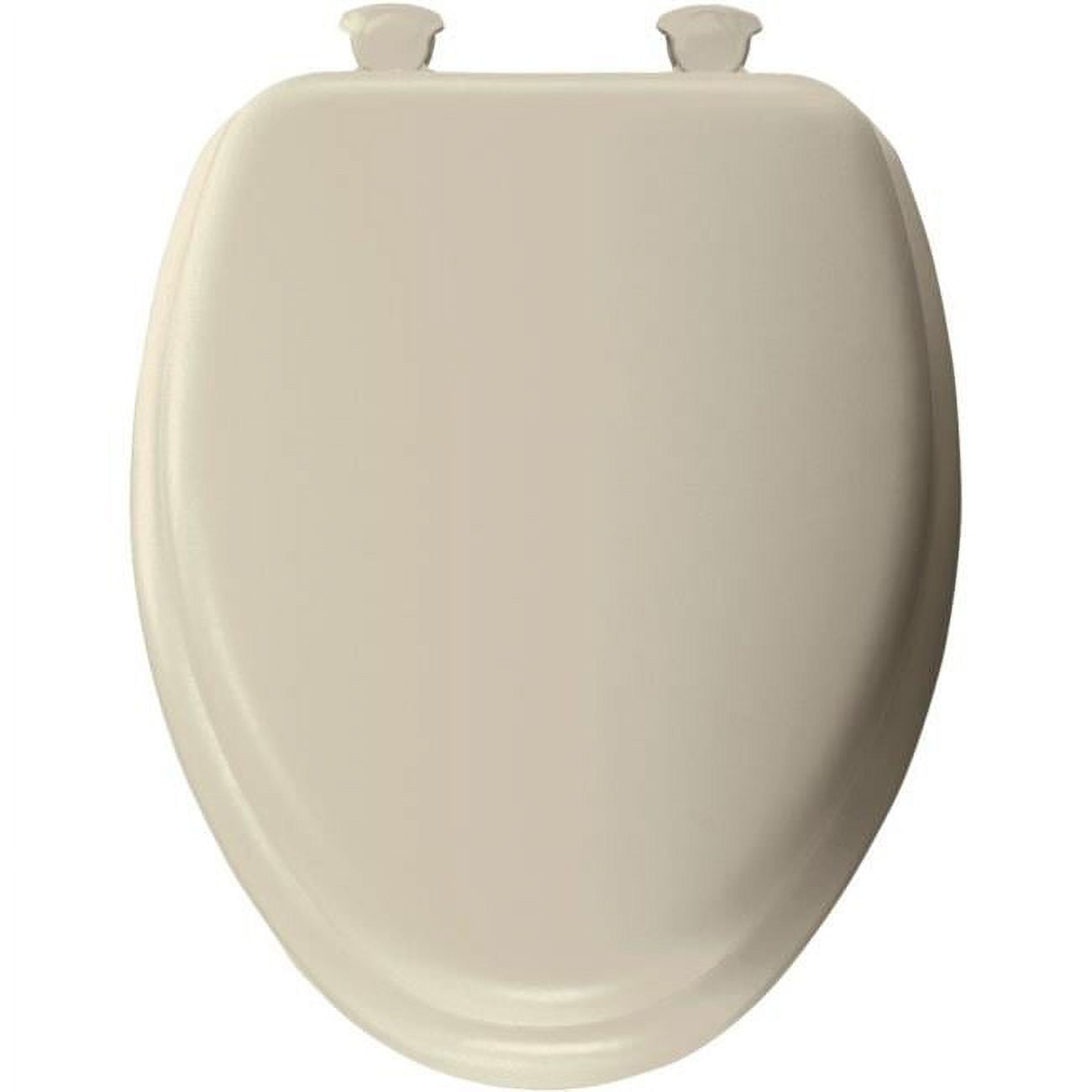 Elongated Soft Toilet Seat, Bone