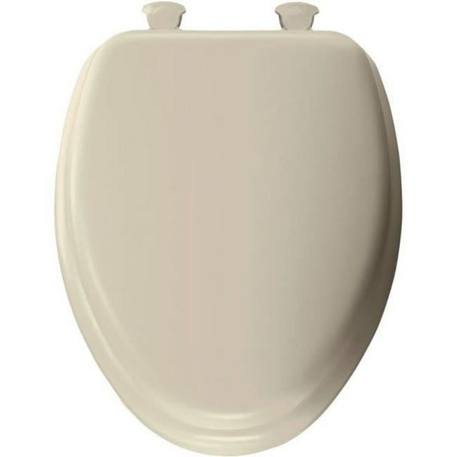 Elongated Soft Toilet Seat, Bone