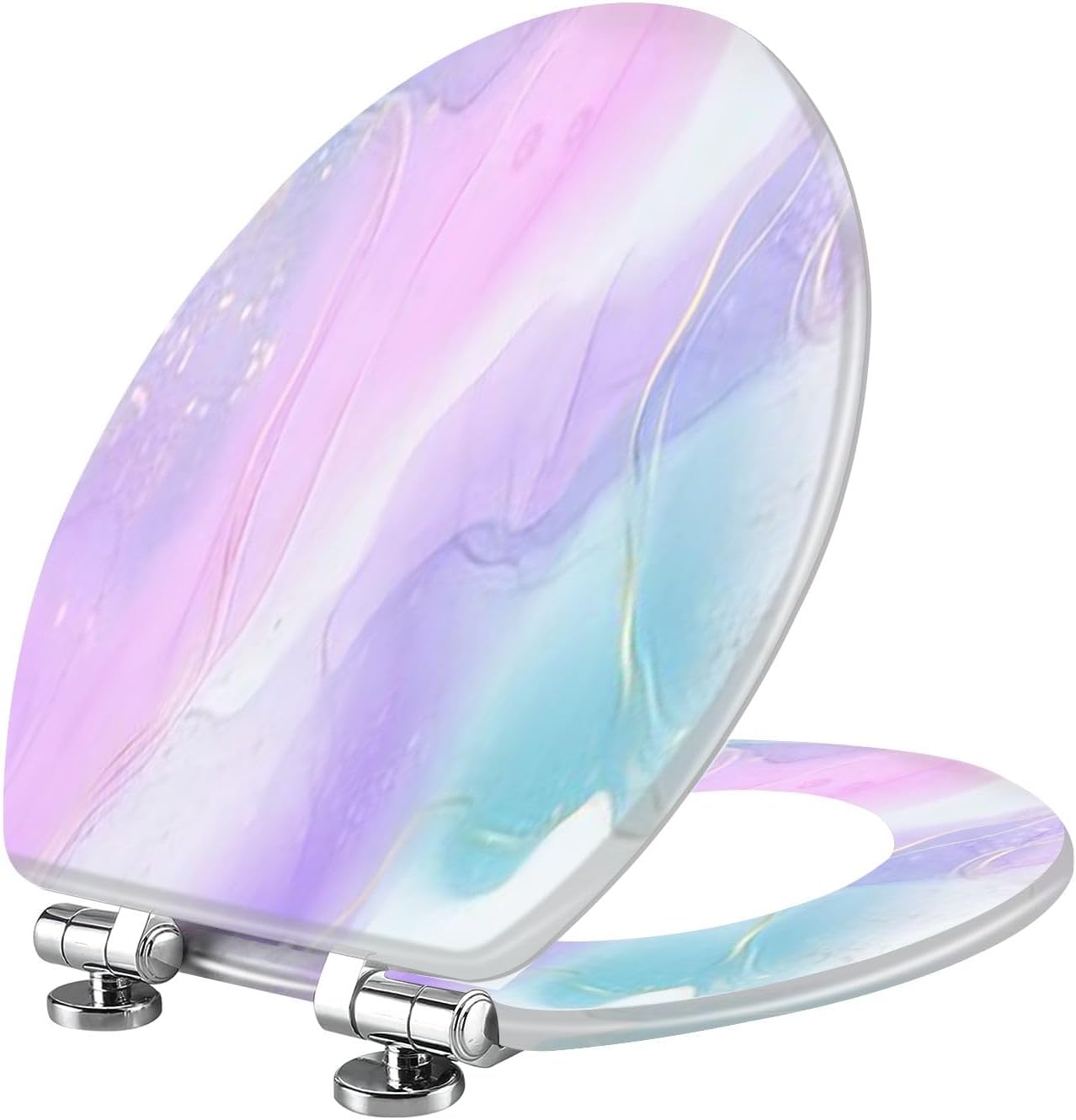 Elongated Toilet Seat Ceramic tile for floors Shards white marble for interior home ceramic