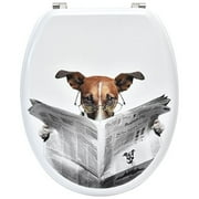 Elongated Toilet Seat Dog Jack Russel