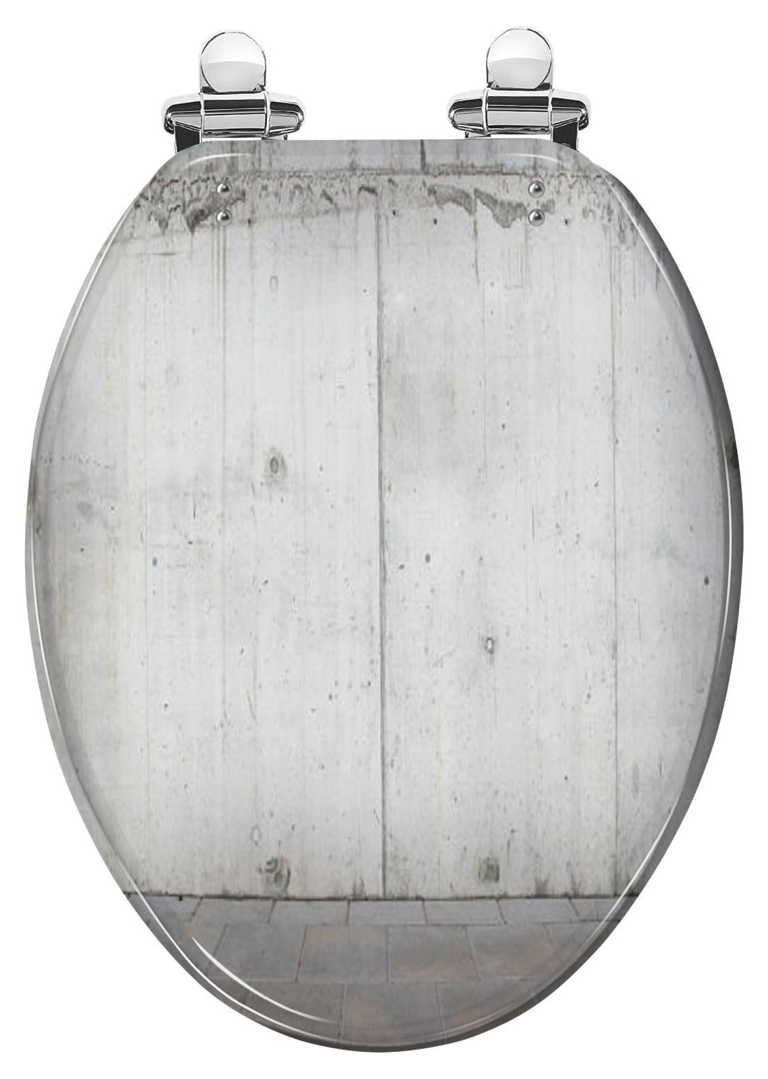 Elongated Toilet Seat blank wall sidewalk Resin Toilet Seat Quietly