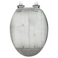 Elongated Toilet Seat blank wall sidewalk Resin Toilet Seat Quietly