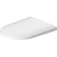 Elongated Toilet Seat with Soft Closure White