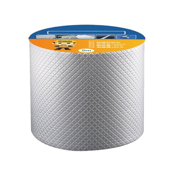 Elongation Rate Butyl Rubber Tape, Super Waterproof For Boat Repair, Aluminum Coated Strip Offers Anti-Aging And Corrosion Resistance, Strong Adhesion For Pipes And Roofs, UV