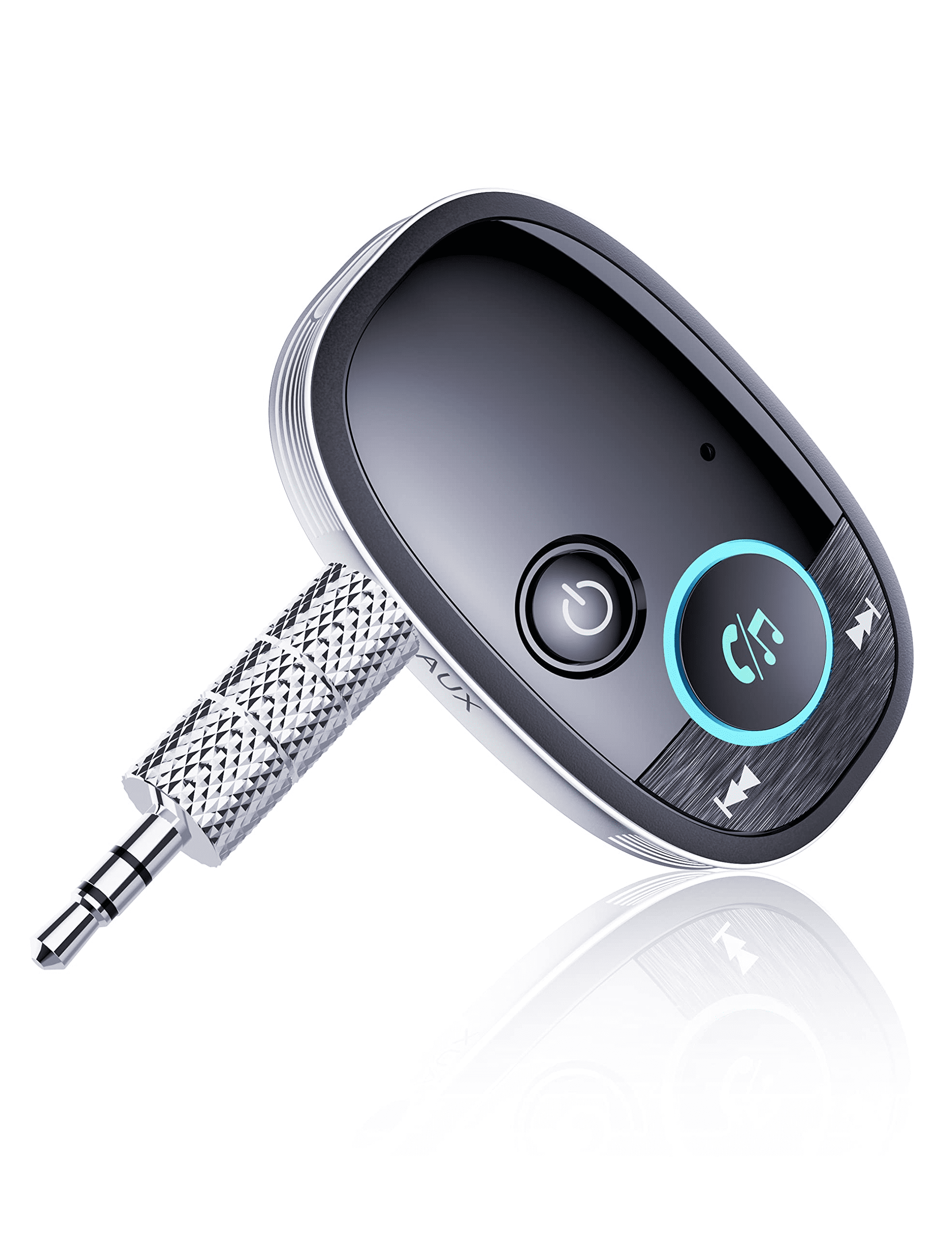 Elook Bluetooth Receiver for Car, Portable Aux Audio Adapter with
