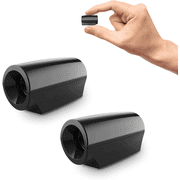 Elook Deer Warning Whistles for Car, Ultrasonic Deer Bull Mini Alarming Horn for Vehicles, 2 Pack