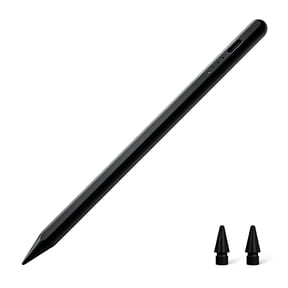 Elook Black Type-C Charging Stylus Pen, Magnetic Universal Touch Pencil for iPad & Samsung Galaxy Tab, Compatible with iOS, Android, Windows