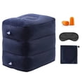 thumbnail image 1 of Elook Inflatable Foot Rest for Air Travel, Blow up Car Seat Foot Rest for Kids, Toddler Airplane Bed Seat Extender for Long Flight, Portable Plane Pillow, 1 of 6