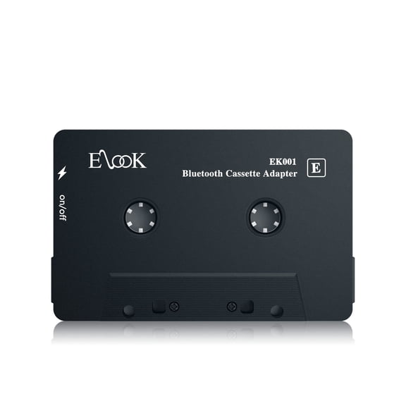 Elook Bluetooth 5.0 Car Cassette Receiver, Wireless Audio Tape Aux Adapter for Vintage Car Stereo