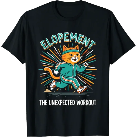 Elopement The Unexpected Workout Sped Teacher Aba Therapist T-Shirt Size S-5XL