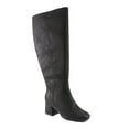 thumbnail image 1 of Eloquii Elements Women's Extra Wide Calf Block Heel Dress Boots, 1 of 5