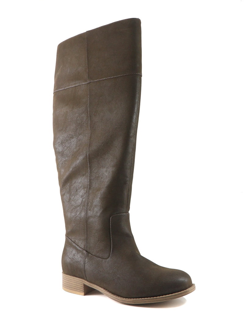 Eloquii Elements Women's Extra Wide Calf Riding Boot