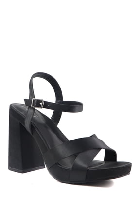 Women's Wide Width Platform Heeled Sandal