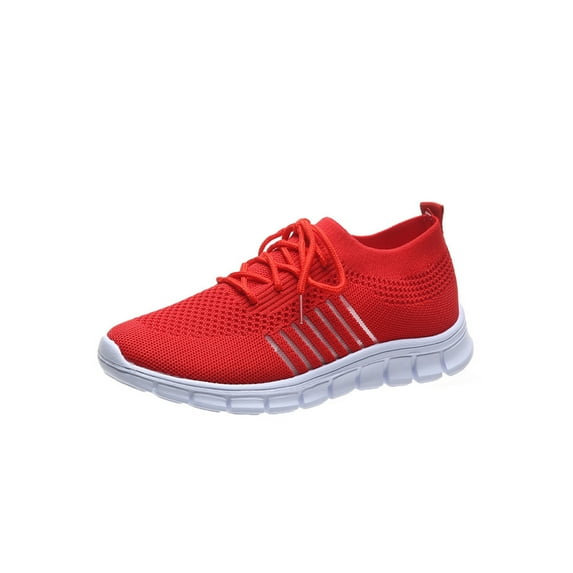 Eloshman Women's Running Shoes Wide Width Walking Work Non Slip Summer Fashion Sneakers for Ladies