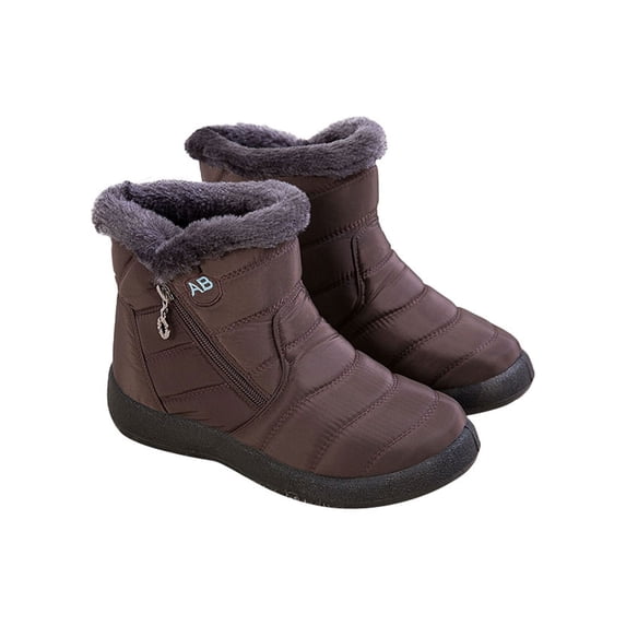 Eloshman Womens Boots Snow Bootie Winter Keep Warm Ankle Boots