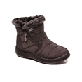 thumbnail image 1 of Eloshman Womens Boots with Furry Plush Lined Ankle Booties High Top Outdoor Hiking Shoe, 1 of 8