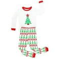 thumbnail image 1 of Elowel Matching Family Christmas Tree 2-Piece Pajama Set, 1 of 1