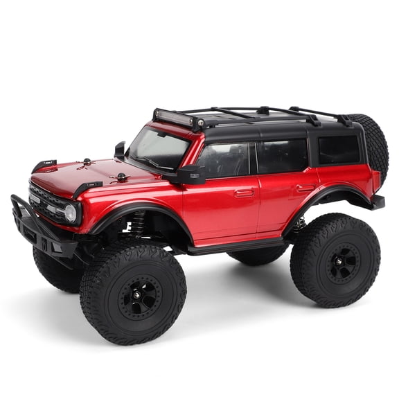 Elowen 1 18 Scale RC Crawler1:18 Scale Remote Control Crawler Truck LED Lights Dual Speed Modes 60m Range for Outdoor Adventure
