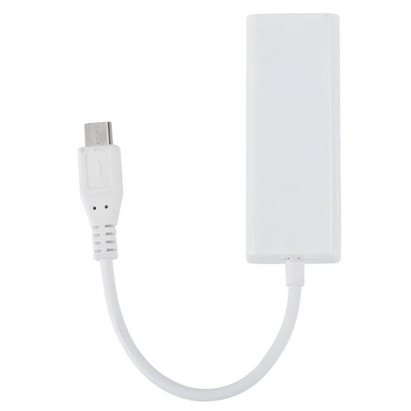 Elowen 10Mbps Network Adapter USB 2.0 Network Adapter, 10/100Mbps Micro USB To RJ45 Ethernet Port for 1.3/W Motherboard for