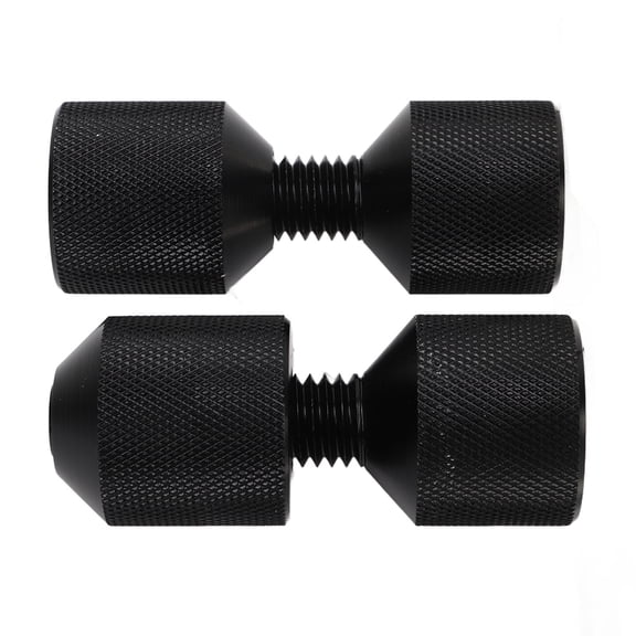 Elowen 2 Hole Flange Alignment Pin 2 Hole Flange Alignment Pin, 1-1/8in Two Hole Pin Pipefitter Tools 2 Pcs for Car