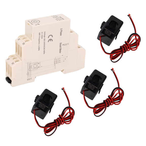 Elowen 3 Phase Energy Meter Energy Meter, 3 Phase Power Meter for Shopping Malls Hotels