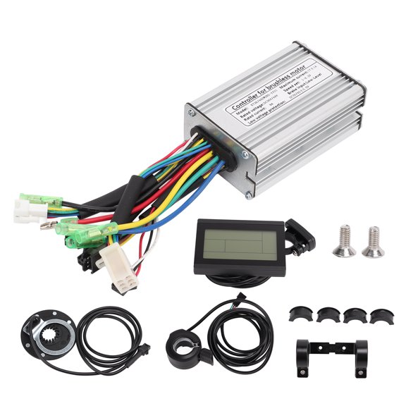 Elowen 48V 350V 350W Controller Kit Controller and LCD3 Display Kit, High Efficiency KT Controller Kit for Electric Bicycle