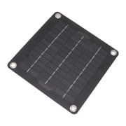 Elowen 5W Solar Battery Panel Solar Charge Panel Kit, 10W 12V Monocrystalline Silicon Solar Car Battery Charger with Test Clip for Motorcycles Boats