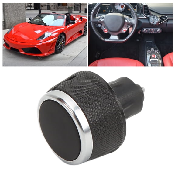 Elowen AC Control Button Temperature Control Knob, AC Control Switch Button ABS for Car