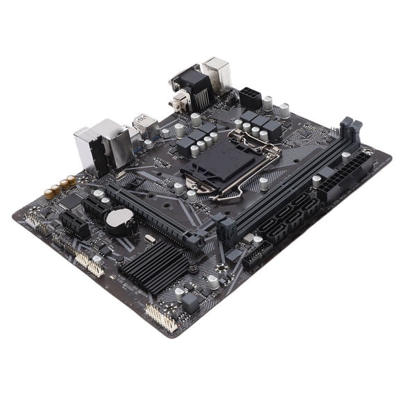 Elowen ATX MotherboardMotherboard B460M D2V Motherboard Support for LGA 1200 CPU Slot ATX Dual Channel DDR4 DIMM Slot PCI E 3.0 Computer Motherboard