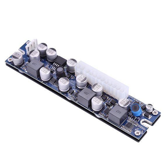 Elowen ATX PSU19V Power Module For Computer, 24pin ATX To 12V AUX 19V PC Power Supply for Mini ITX Motherboards