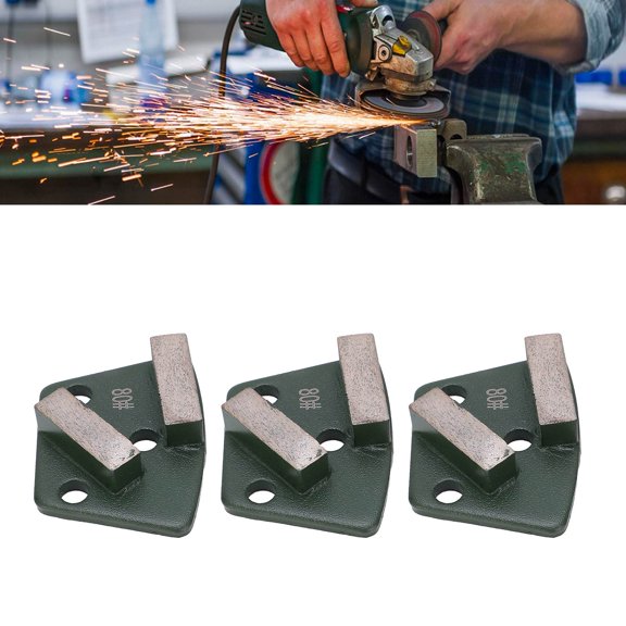 Elowen Abrasive Tools Grinding Shoes, Grinding Block Abrasive Tools Industrial Hardware Aggreesive Cutting Concrete Floor for Man for Repair Tool