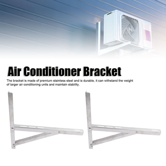 Elowen Air Conditioner Support Bracket Air Conditioner Condenser Bracket, Durable Air Conditioner Bracket for Outdoor