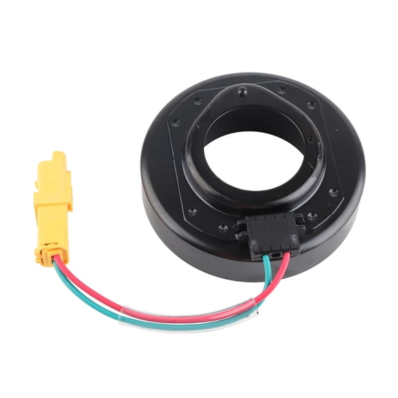 Elowen Air Conditioning Compressor Coil AC Compressor Clutch Coil, AC Compressor Electromagnetic Clutch Coil 2 Pin for Car