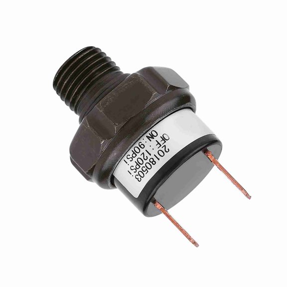 Elowen Air Pressure Universal Car Air Compressor Switch Pressure Control 12V Black