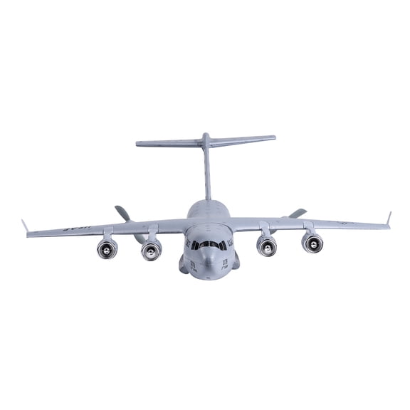 Elowen Airplane ToyQF005 RC Plane, 2 Channel Remote Control Airplane, C17 Army Transport Aircraft, 2.4GHz EPP Foam RC Glider with 6-axis Gyro, Easy to Fly for Beginners Adults