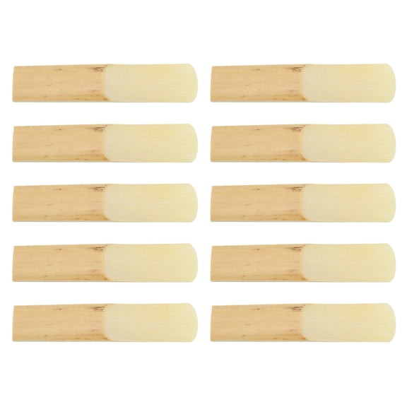 Elowen Alto Sax Reeds Alto Saxophone Reeds Professional Elasticity Alto Sax Traditional Reeds for Classical Jazz 10pcs