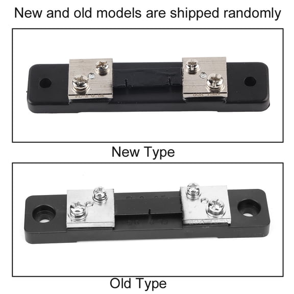 Elowen Ammeter Shunt 50A Shunt Resistor for Analog Meter, Current AMP FL-2, with Digital Ammeter. Simple to Use and Compact Size, Very Assistant Tool for Current Measurement, Protects and
