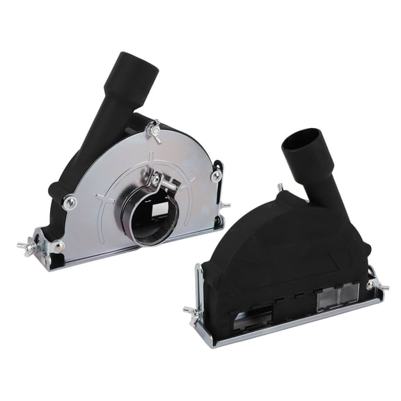 Elowen Angle Grinder Dust Shroud Angle Grinder Dust Cover, Iron Angle Grinder Dust Collector Attachment for 100 To 135mm Blade