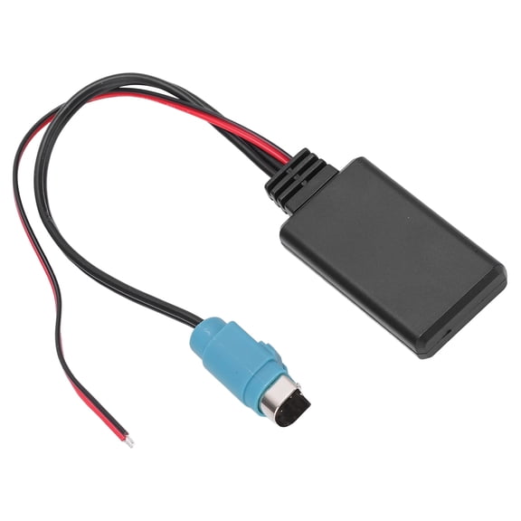 Elowen Audio Adapter Cable Wireless Audio Adapter Cable, Bluetooth AUX Receiver Module MP3 WMA WAV Replacement for IDA-X001 IDA-X100 for Car