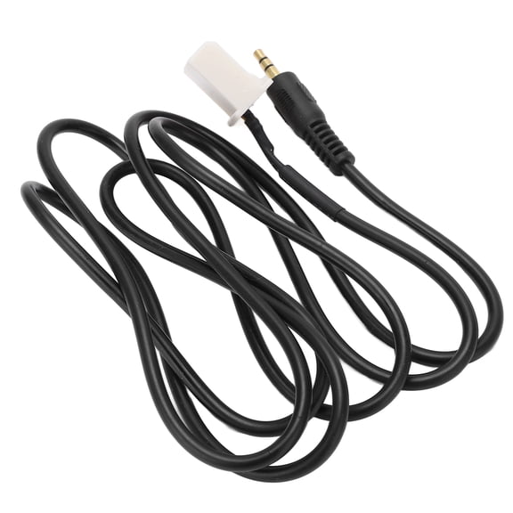 Elowen Audio Input Cable Car Audio Input Cable, AUX Audio Input Adapter 3.5mm for Cellphone for MP3 MP4 Replacement for