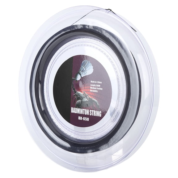 Elowen Badminton Racquet String 200m Badminton Racket String with Nylon, sturdy and Colorful Badminton String for Advanced Players, Replacement for BX650, Wear proof, Provide Great Using Experience
