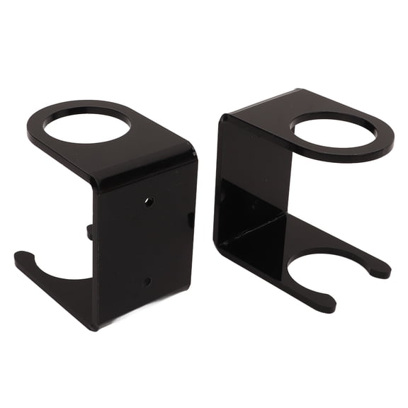 Elowen Baseball Bat Display Shelf Baseball Bat Display Shelf, Baseball Bat Wall Stand 2PCS for Stadium Black