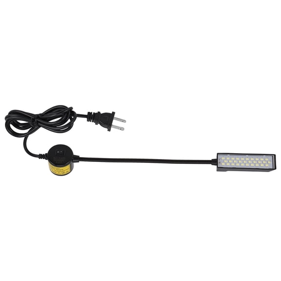 Elowen Bendable Light LED Sewing Machine Light, 30 LEDs Flexible Gooseneck Work Light with Mounting Base for Drill Presses, Desks, Music Stands, Craft, Workbenches, Lathes Lamps