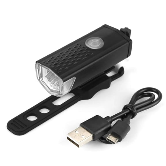 Elowen Bike Headlight Taillight Riding Bike Headlight Taillight Night Riding Safety Set 360 Degrees Visibility USB Rechargeable High Brightness Riding Warning Life Waterproof