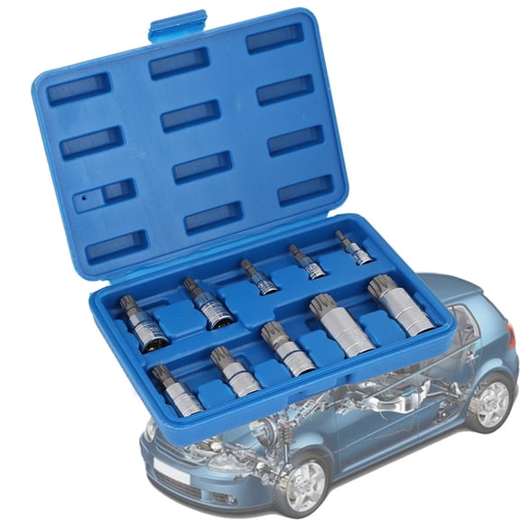 Elowen Bit Socket Set 12 Point Bit Socket, High Practicality for Indoor