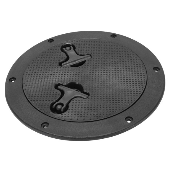 Elowen Boat Deck Cover Boat 9in Round Boat Hatch with Detachable Cover Inspection Deck Plate Hatch for Ships RV