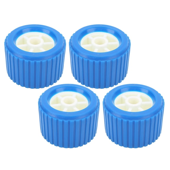 Elowen Boat Wobble Roller Ribbed Wobble Roller, 4PCS Boat Wobble Roller for Yachts