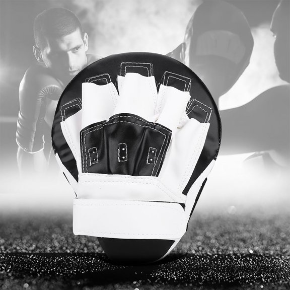 Elowen Boxing Punching TargetKarate,Muay Thai,MMA Boxing Punch Pad for Training with Mitt Design, Light Weight, Suitable for Right and Left Hand, Made of PU and Foam, Comfortable and Breathable