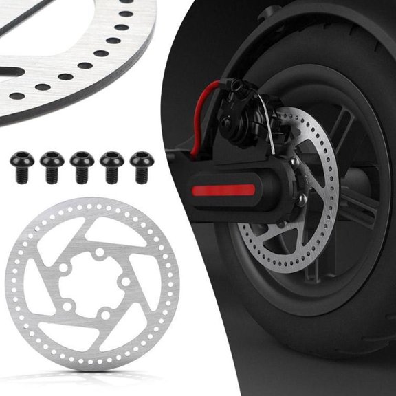 Elowen Brake Disc Rotor Disc Disc Brake 5 Holes 110mm Wheel Rear Disc Brake With Brake Pad for M365 Electric Scooter