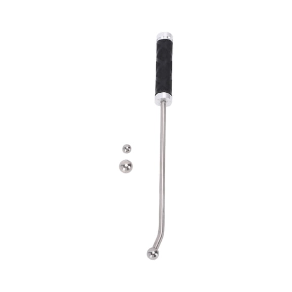 Elowen Brass Instrument Dent Fixer Horn Dent Roller Tool Alloy Dent Fixer Comfortable Handle with Metal Balls Trumpet Saxophone Repair